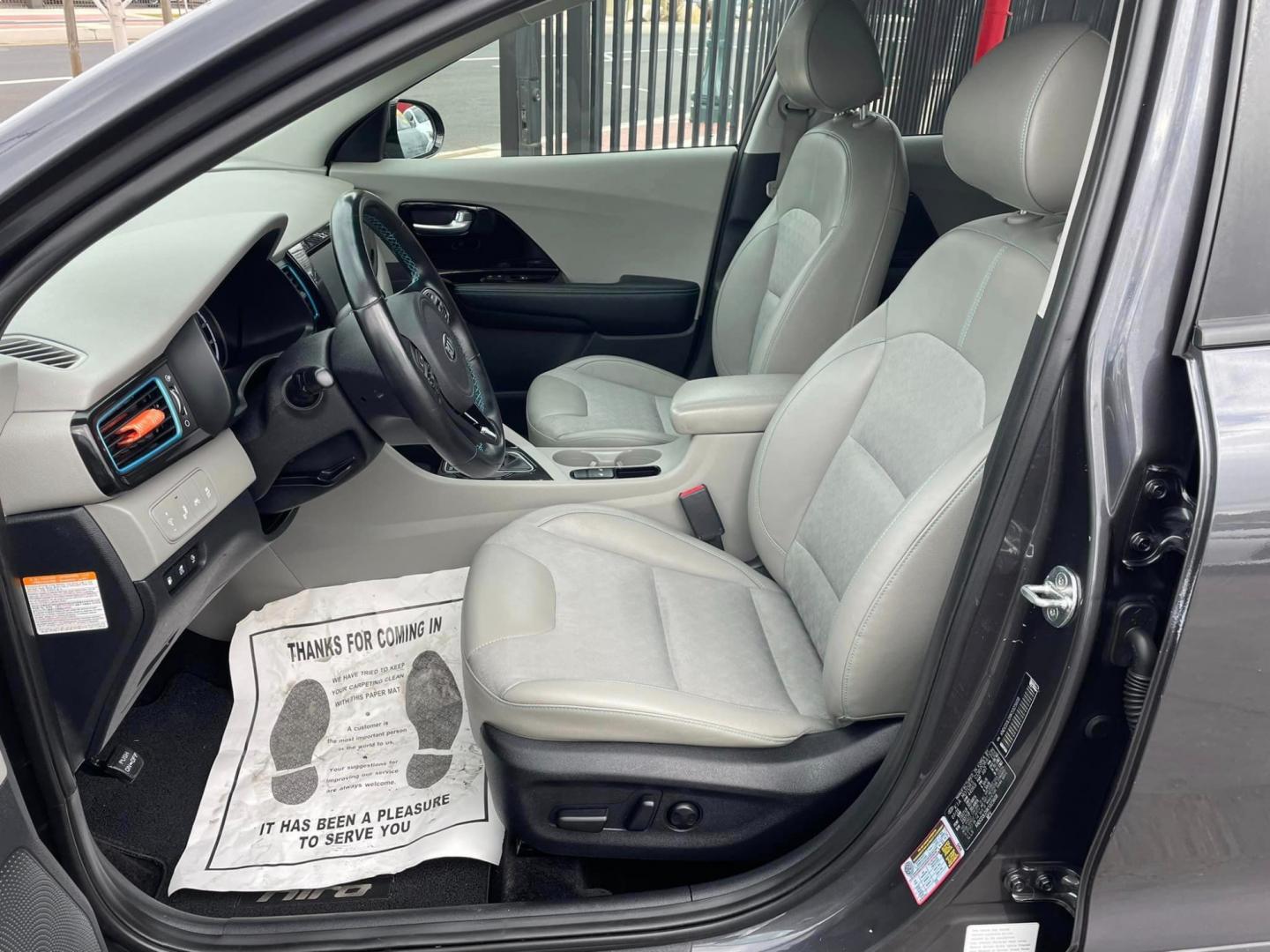 2019 DARK GRAY /GRAY Kia Niro Plug In Hybrid (KNDCD3LD9K5) , located at 744 E Miner Ave, Stockton, CA, 95202, (209) 944-5770, 37.956863, -121.282082 - Photo#7